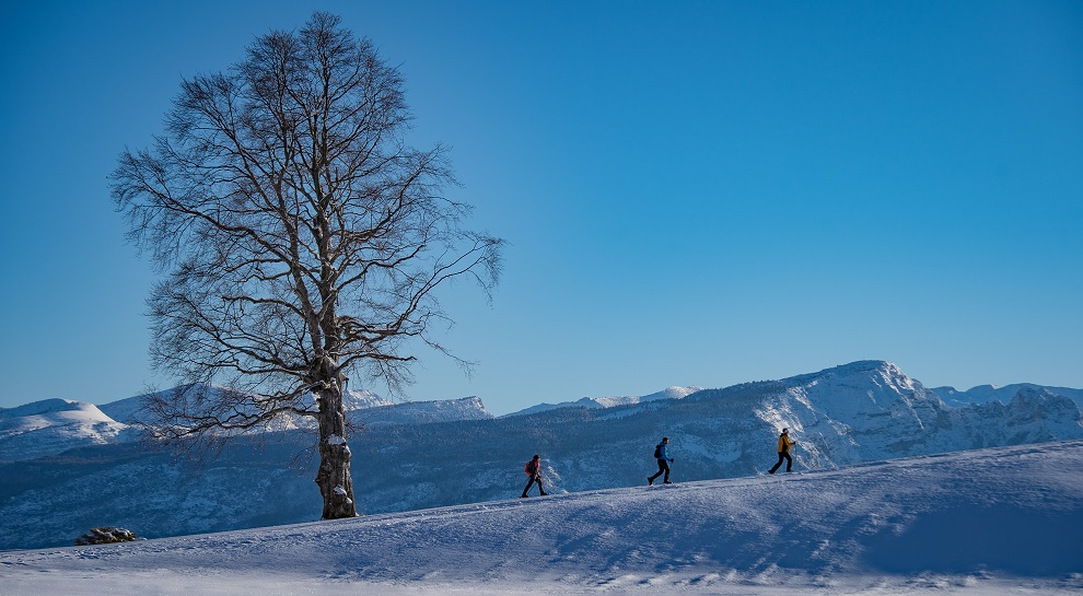 neve in montagna